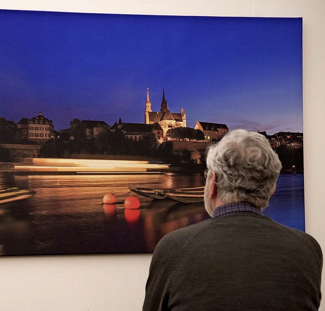 Atmosphrische Fotos prsentiert der F...Rainer Spaniel im Sulzburger Rathaus.   | Foto: Volker Mnch