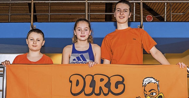 <BZ-FotoAnlauf>DLRG-Jugend Breisgau: <...lbermedaille gewann Lea Ehrensperger.   | Foto: alx