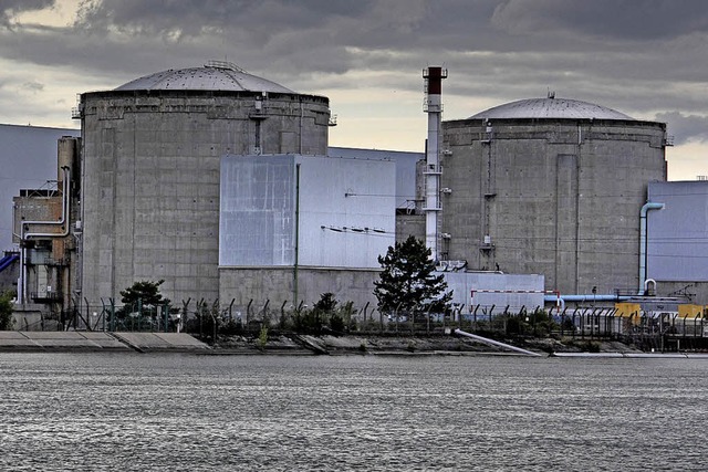 Das AKW Fessenheim soll endgltig stil...tliche Entwicklung danach geschmiedet.  | Foto: Hans-Peter Ziesmer