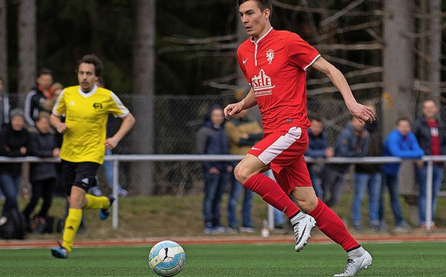 Mann des Tages: Der Bonndorfer Jannick...gegen den SV Hlzlebruck vier Treffer.  | Foto: scheu