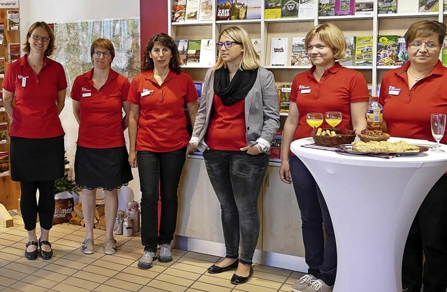 Seit einem Jahr ist die HTG-Touristinf...jetzt ohne  Brgerservice im Kurhaus.   | Foto: Ralf Morys