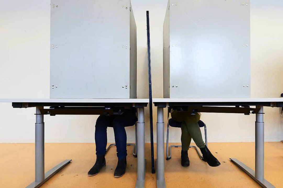 Am 22. April wählen Freiburgerinnen un...1; oder eine neue Oberbürgermeisterin.  | Foto: Ingo Schneider