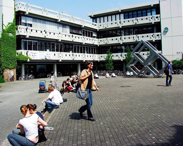 Blick aufs KG 3 der Pdagogischen Hochschule. (Archivbild)  | Foto: Ingo Schneider