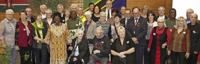 Eine groe Delegation mit Brgern und ...er von Weil am Rhein Christoph Huber.   | Foto: Breuer