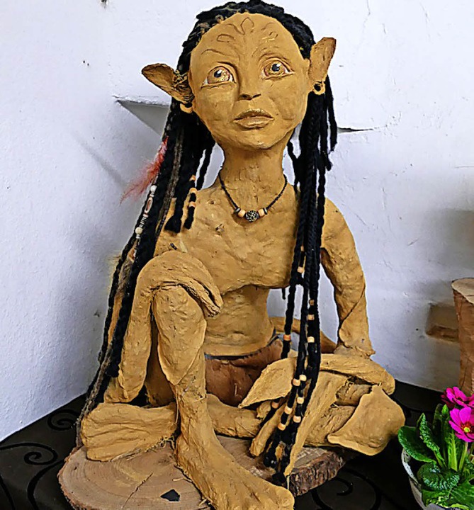 Eine Figur aus dem Film &#8222;Avatar&#8220;.   | Foto: Lea Rollbhler