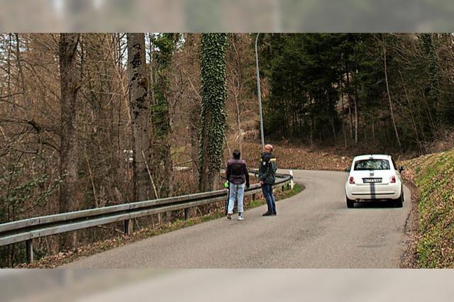 Wohngebiet Hlzle vom Straenverkehr abgeschnitten