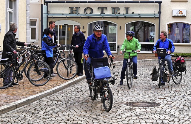 Die Radkultur in Bad Sckingen soll ge...Umstieg vom Auto aufs Rad zu bewegen.   | Foto: Jrn Kerckhoff