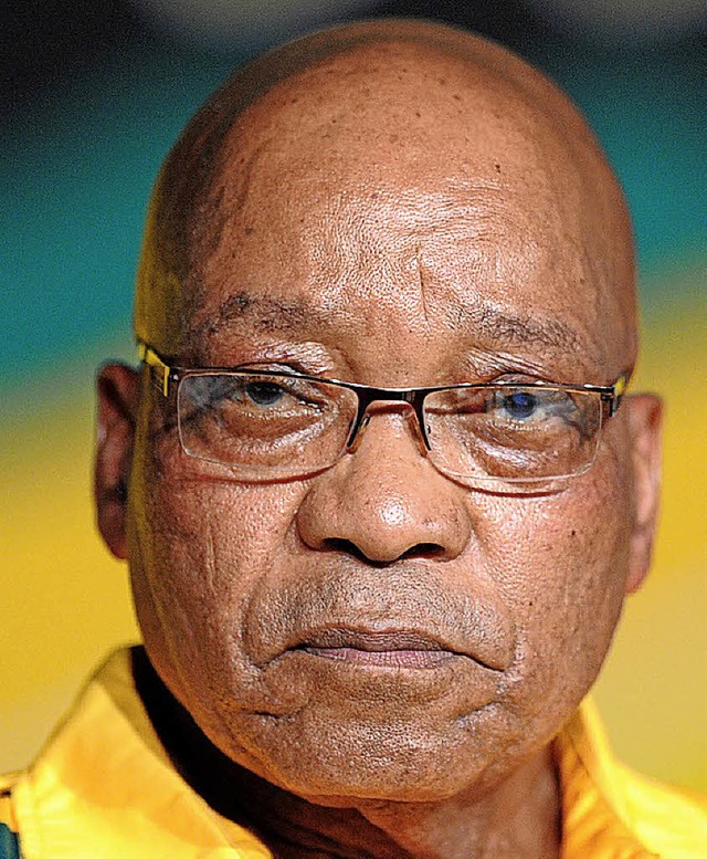 Er soll sich von einem Waffenhndler bestechen haben lassen: Jacob Zuma   | Foto: AFP