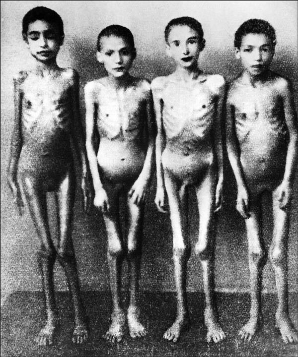 Kinder dienten Lagerarzt Mengele  in A...uchskaninchen für seine Experimente.    | Foto: afp/sammlung abmayr/dpa