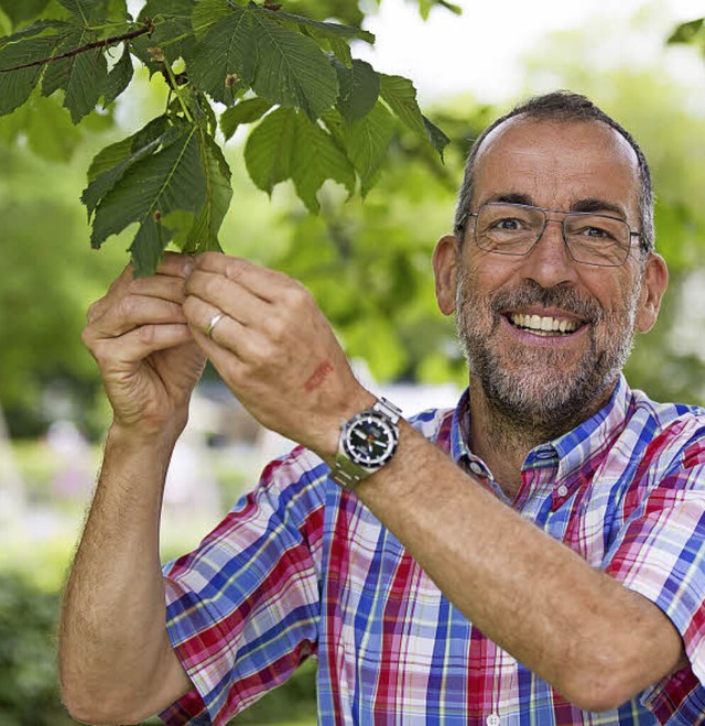 Gibt am 3. Juli bei einer exklusiven F...pps:   SWR-Gartenexperte Volker Kugel.  | Foto: Markus Palmer/SWR