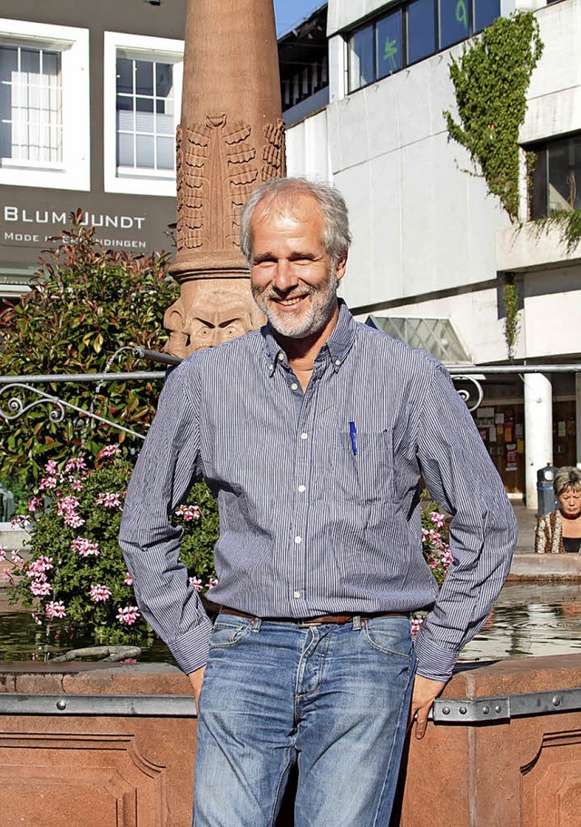 Johannes Diez in Emmendingen  | Foto: F.Lieschke