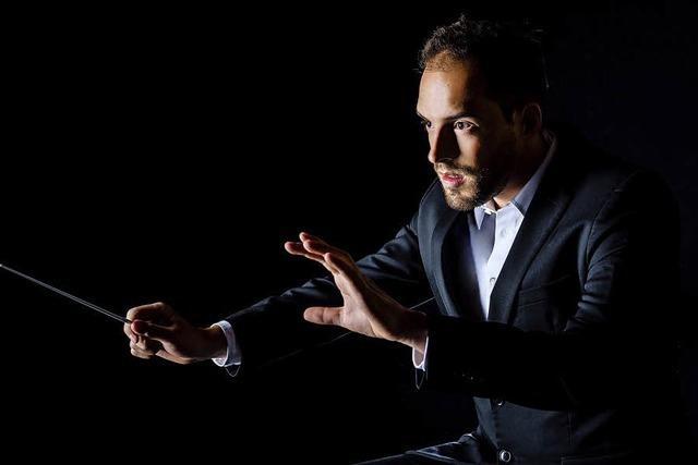Daniel Weier ist neuer Dirigent der Stadtmusik Bonndorf: 