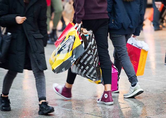 In Sdbaden fllt das Plus im Einzelhandel geringer aus als im Rest des Landes.  | Foto: dpa