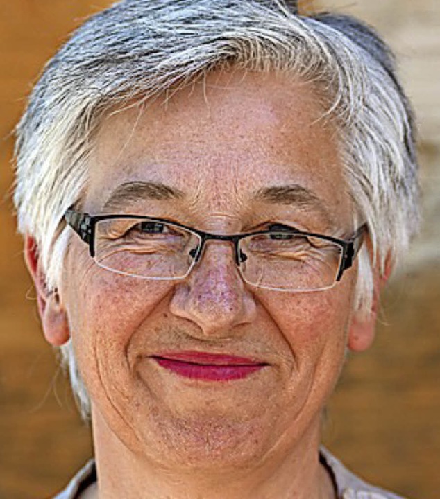 Gewinnerin des diesjhrigen Solidar-Energie-Preises: Irene Schumacher.   | Foto:  F. Grosse