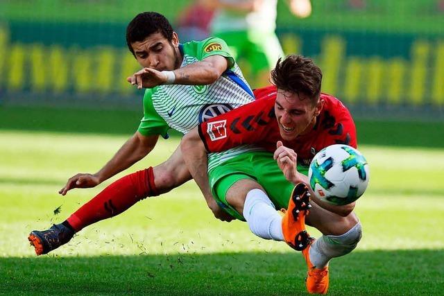 Kein Schuss aufs Tor: SC Freiburg verliert mit 0:2 gegen Wolfsburg