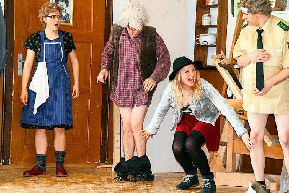 "Die unglaubliche Geschichte vom gestohlenen Stinkkäs", Aufführung in Rotzingen "Die unglaubliche Geschichte vom gestohlenen Stinkkäs", Aufführung in Rotzingen