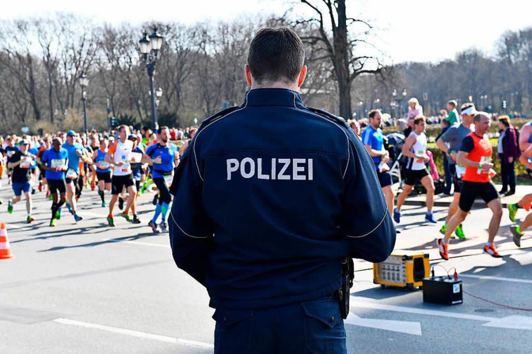 Die Berliner Polizei hat wohl einen An...arathons in der Hauptstadt verhindert.  | Foto: dpa