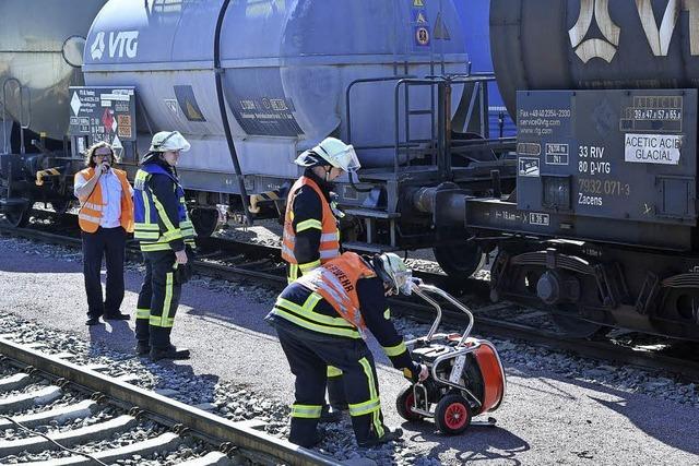 Groeinsatz fr Feuerwehr