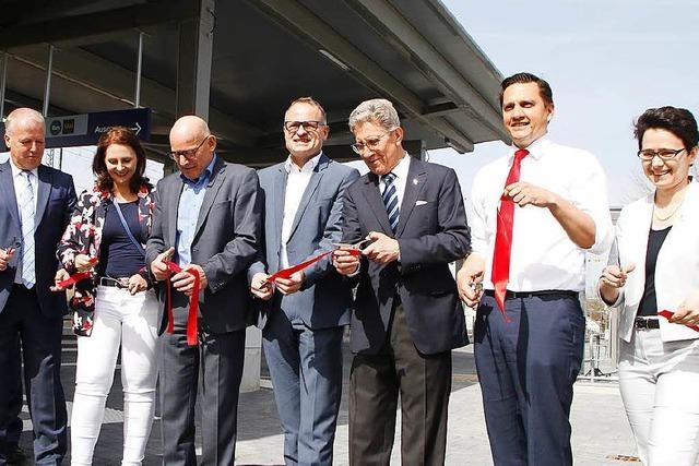 Der neue barrierefreie Bahnhof in Lahr ist erffnet