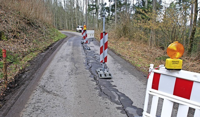 Instand gesetzt wird die Gemeindeverbi...ae zwischen Ewattingen und berachen.  | Foto: Gemeindeverwaltung Wutach