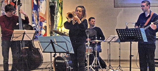 Mit ihrem Osterjazzkonzert begeisterte...e Zuhrer in der Grwihler Pfarrkirche  | Foto: Karin Stckl-Steinebrunner