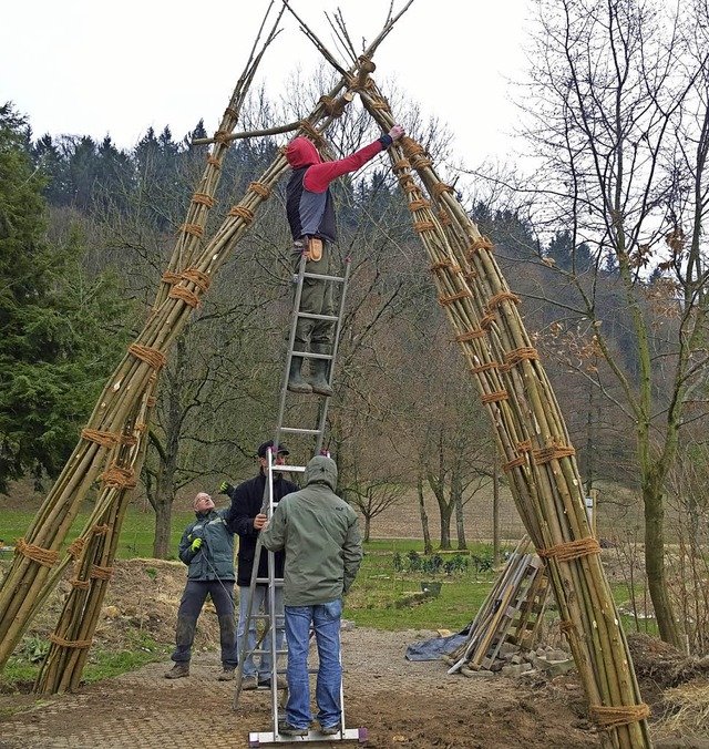 Mach mit im Mit-Mach-Garten: Ein paar ...r zum Grnen und Gedeihen zu bringen.   | Foto: BI