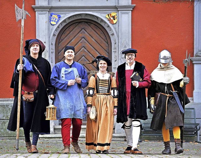 Sie sind bereit fr die nchsten Stadt...Torwchters Weib&#8220; in Waldkirch.   | Foto: Hubert Bleyer