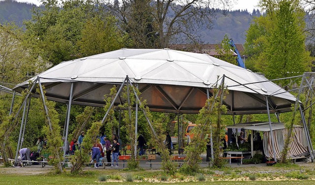 Treffpunkt Vacono Dome heit  es fr Pflanzenfreunde.    | Foto: Horatio Gollin