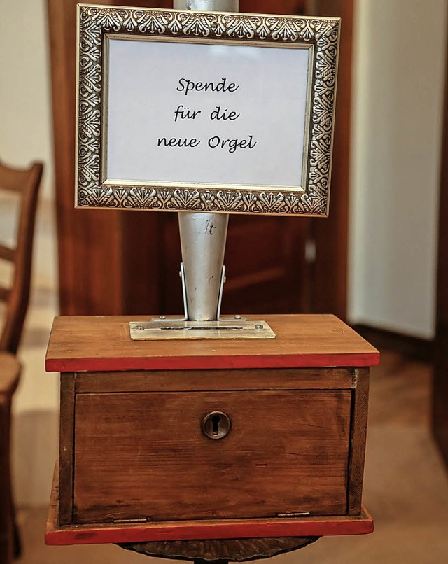 Spenden fr die neue Orgel sind nach wie erwnscht.  | Foto: Sandra Decoux-Kone