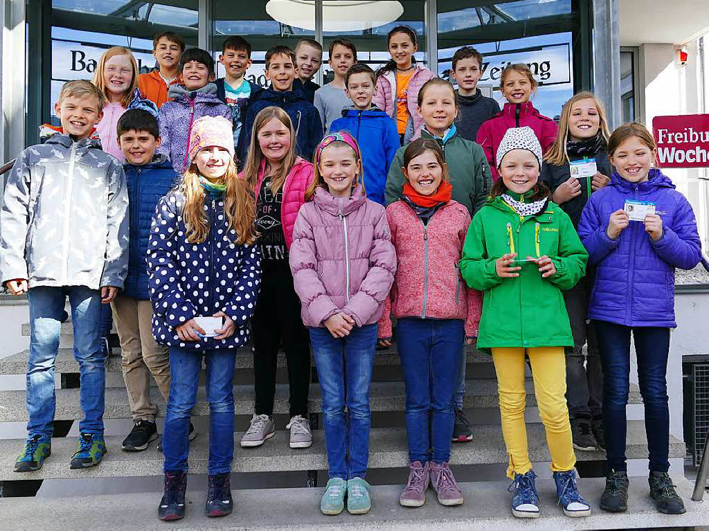 Klasse 4c der Johann-Heinrich-von-Landeck-Schule aus Bad Krozingen