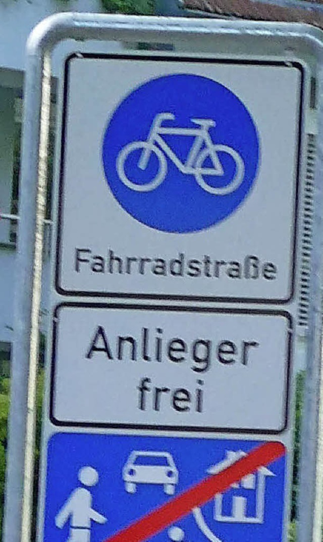 Wie die Rheinallee in Bad Sckingen k...in Wallbach zur Fahrradstrae werden.   | Foto: Archivfoto: Axel Kremp