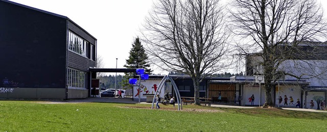 Der geplante Anbau an die Grundschule Rickenbach droht teuer zu werden.  | Foto: Michael Krug