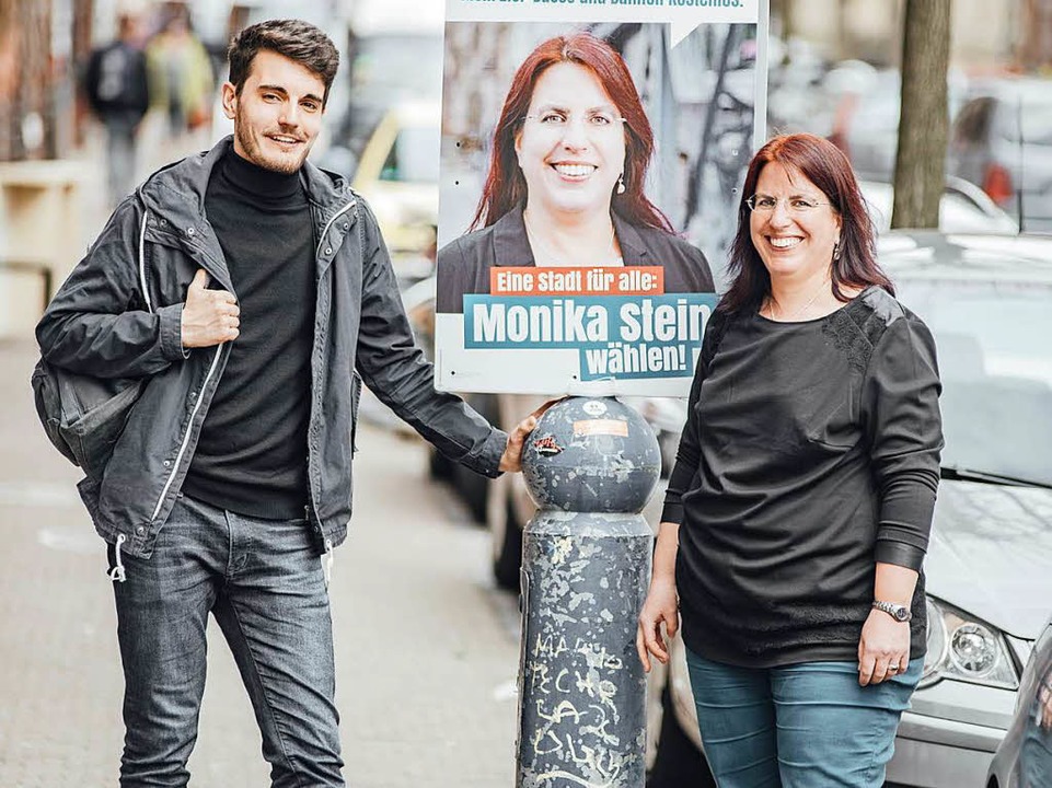 Am 22. April möchte sie zur ersten Oberbürgermeisterin Freiburgs gewählt werden.  | Foto: Fabio Smitka
