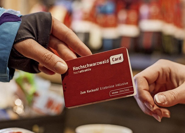 Die Hochschwarzwaldcard kann in Schluc...Gastrobetrieb seinen Gsten anbieten.   | Foto: Hochschwarzwald Tourismus GmbH