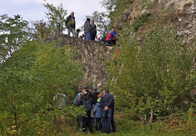 Ein Renner bei den Vereinsaktivitten ...acht Istein, die den Aufstieg sichert.  | Foto: Jutta Schtz