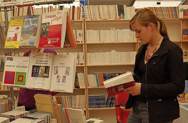 Die Buchmesse Saint-Louis ffnet am Freitag ihre Tore.   | Foto: Annette Mahro