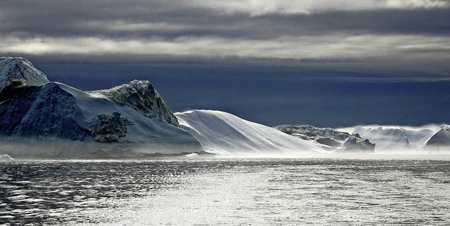 Schmilzt das grnlndische Eis, sinkt ...8211; mit weiteren Folgen frs Klima.   | Foto: dpa