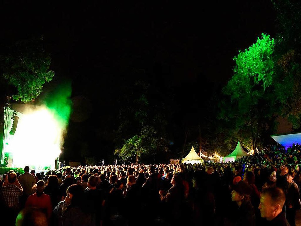 Der Rosenfelspark in Lrrach zhlt zu den beliebtesten Venues des Festivals.  | Foto: Juri Junkov
