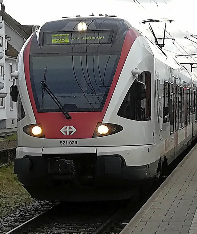 Bis die Regio-S-Bahn durchs Kandertal ... noch viele Hindernisse zu berwinden.  | Foto: GRAMESPACHER