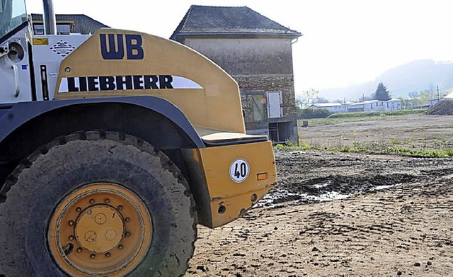 Lautes Gert bei der Erschlieung des ...;Alte Weberei&#8220; nervt Anwohner.    | Foto: Bergmann