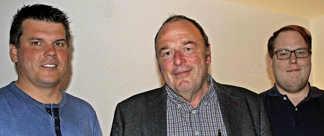 Ronnie Schellin (links) wurde zum neue...lvertretende Vertreter der Gemeinden.   | Foto: Charlotte Frse