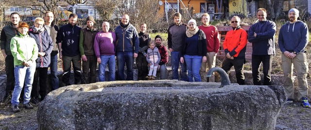 Eine Gruppe aus Mitgliedern des Schwar...n engagierte sich fr den Naturschutz.  | Foto: Schwarzwaldverein