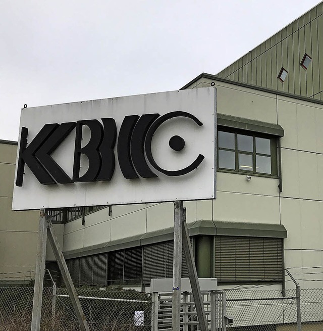 Die KBC war einst die grte Stoffdruc... noch 120 Arbeitspltze brig sein.     | Foto: Dorothee Soboll