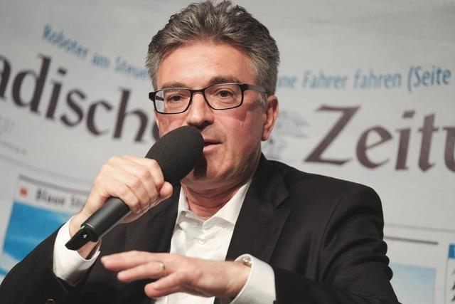 Dieter Salomon im BZ-Kandidatentalk: 