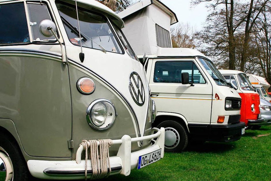 Von überall her kamen die VW-Bus-Fahrer und feierten beim 15. Schwarzwälder VW-Bus-Treffen mit. (Foto: Wolf-Wilhelm Adam) Von überall her kamen die VW-Bus-Fahrer und feierten beim 15. Schwarzwälder VW-Bus-Treffen mit. (Foto: Wolf-Wilhelm Adam)