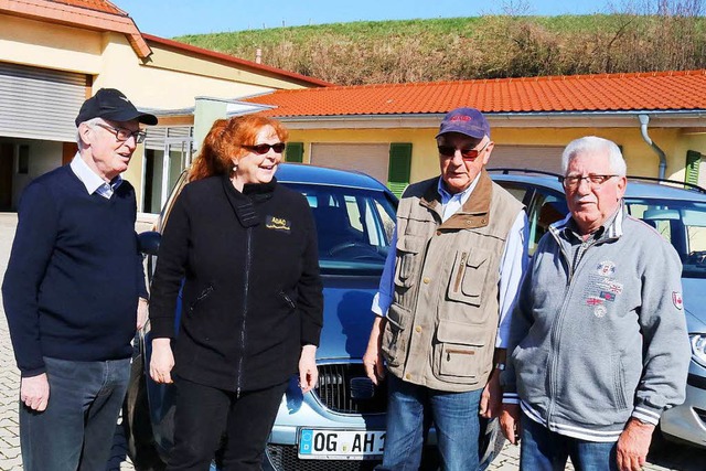 Mitglieder des Ettenheimer Seniorenrat...kel, Herbert Andlauer und Leo Enderle   | Foto: Herbert Birkle