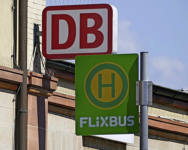 Flixbushalt am Bahnhof  | Foto: Ingrid Bhm-Jacob