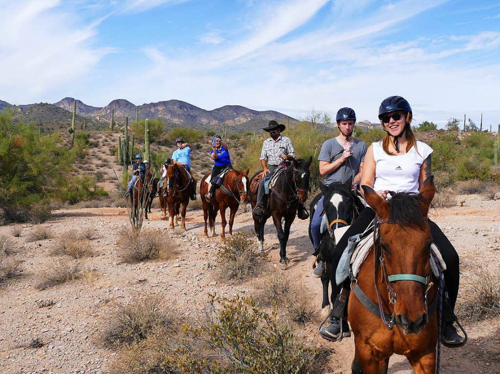 Wilder Westen pur: Pferderitt in der  Sonora-Wste