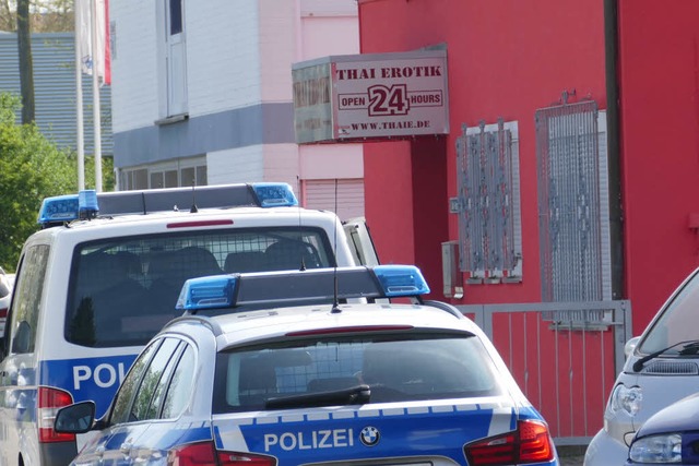 Auch das Bordell  &#8222;Thai Erotik&#...enz-Strae in Offenburg war betroffen.  | Foto: Helmut Seller