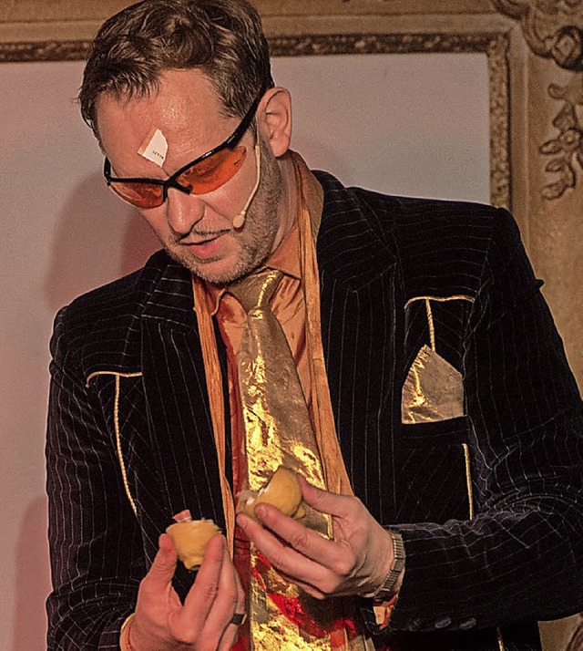 2015 gastierte Martin Sierp bereits als Zauberer im KKW.  | Foto: O. michel